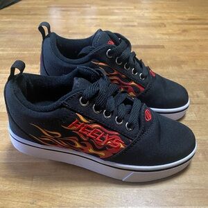 Heelys Black and Red Skate Shoes